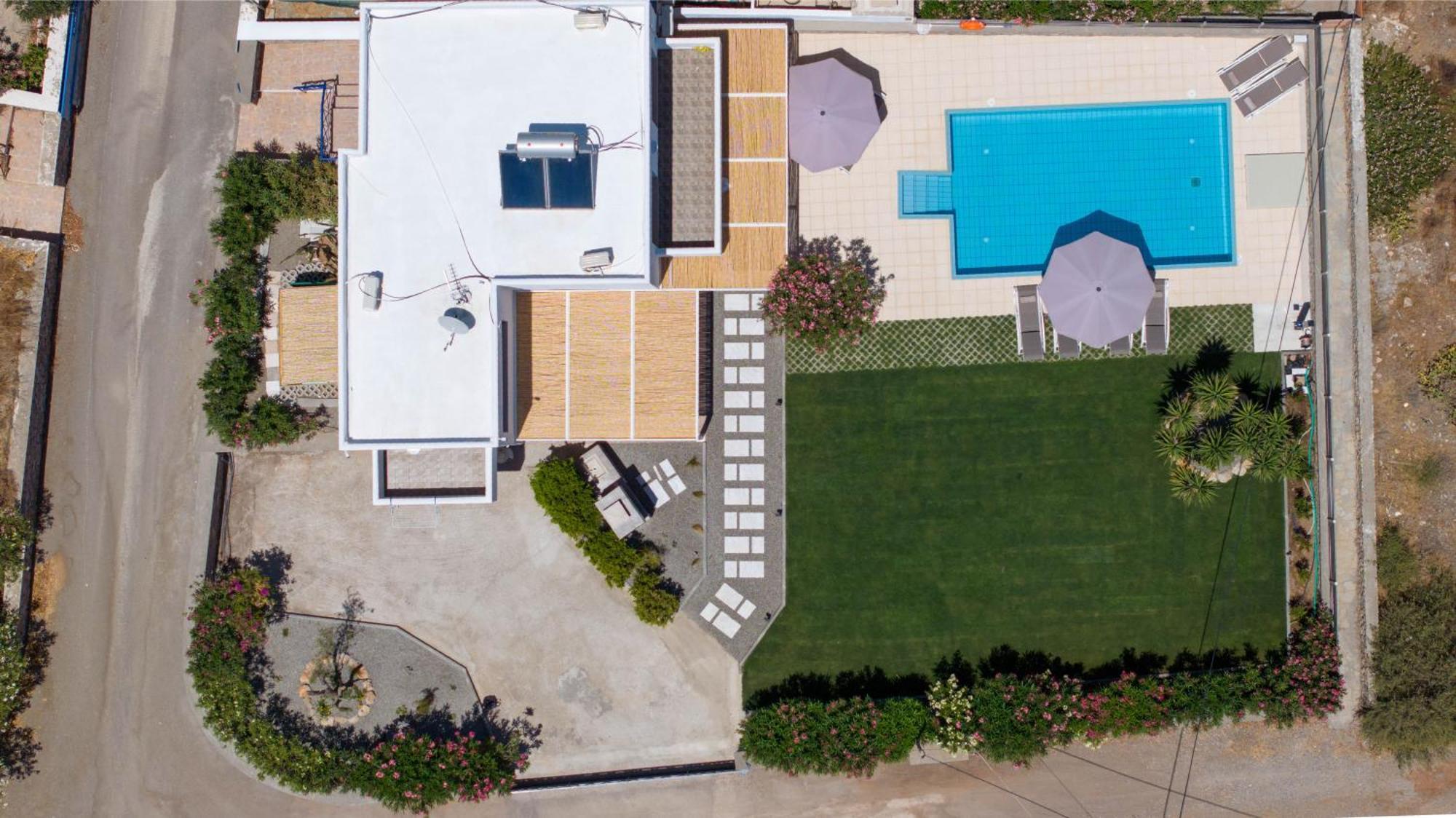 Villa Mariani Ii - In Lothiarika, Newly Renovated June 2024, Private Pool, Lindos 10 Min, 120m Lardos