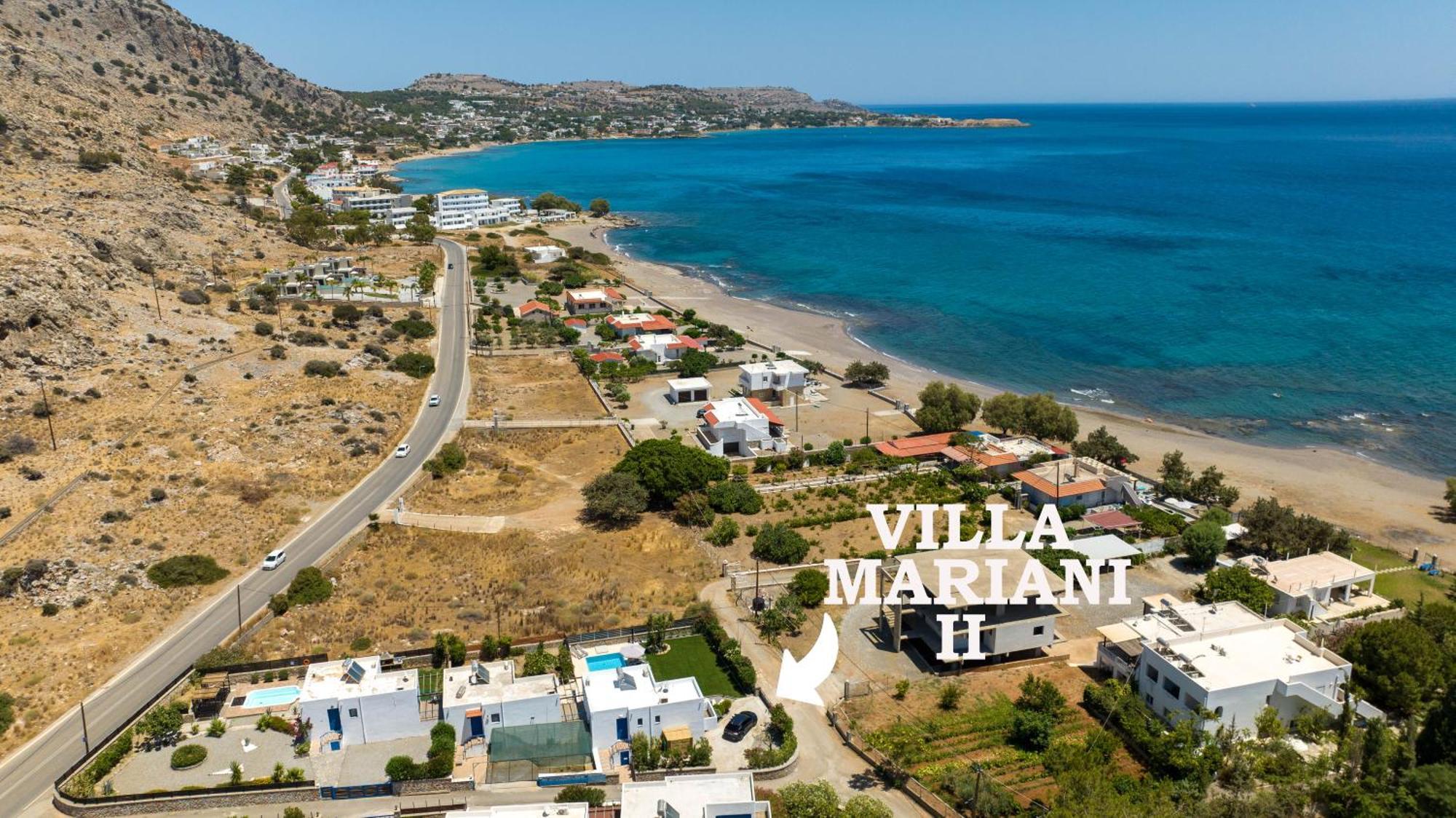 Mariani Ii - In Lothiarika, Newly Renovated June 2024, Private Pool, Lindos 10 Min, 120m *