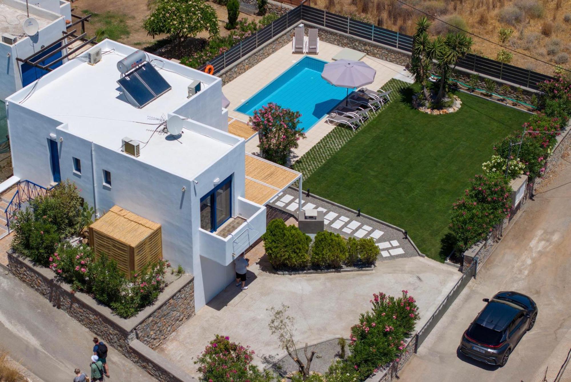 Mariani Ii - In Lothiarika, Newly Renovated June 2024, Private Pool, Lindos 10 Min, 120m